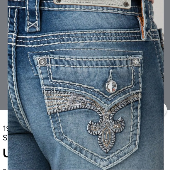 Rock revival Yui boot light wash jeans - Picture 6 of 12